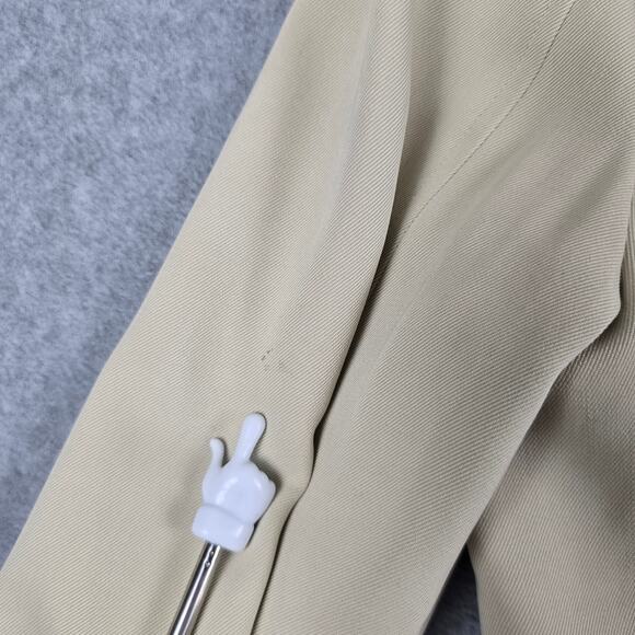 Tasso Elba Mens Sport Coat Size 42 Blazer Suit Jacket 100% Spun Silk 3 button - Picture 3 of 16